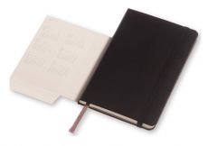 Ежедневник Moleskine CLASSIC WKLY POCKET 90x140мм 144стр. фиксирующая резинка черный