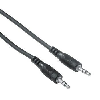 Кабель HAMA H-48912 3.5 мм Jack (m-m) стерео 1.5 м черный