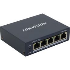 Коммутатор Hikvision DS-3E0505P-E/M 5x100/1000 Мбит/сек, неуправляемый