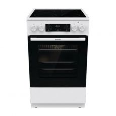 Электрическая плита Gorenje GECS5C70WA стеклокерамика белый/черный